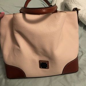 NWOT dooney & bourke Blush brenna satchel